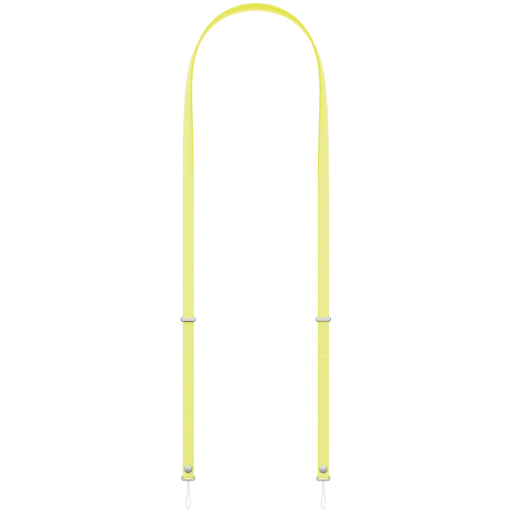 Crossbody Strap Apple for iPhone, Neon Yellow